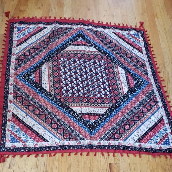 Tapestry scarf women's boho 3D print - Picture 1 of 6